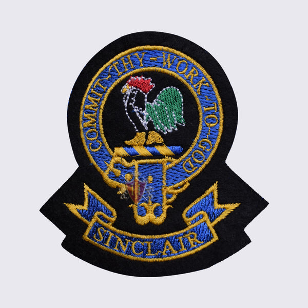 Sinclair Commit Thy Work To God Clan Badge