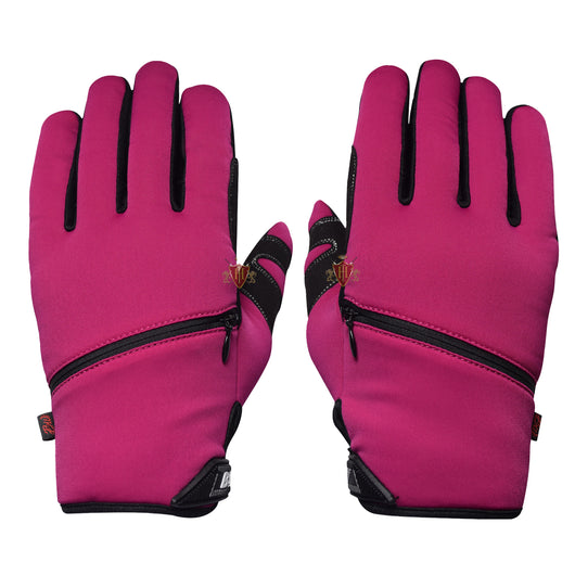 Winter Motocross Purple Gloves