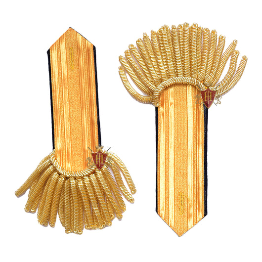 Epaulets Board with Heavy Gold Fringe - Gold Bullion Office Jacket