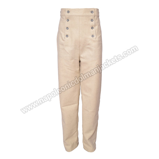 Steampunk Victorian Architect Men’s Khaki Trousers