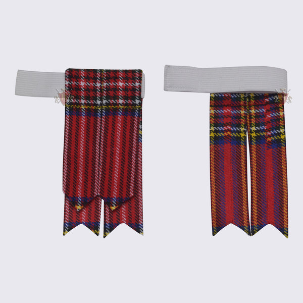 Royal Stewart Tartan Flashes