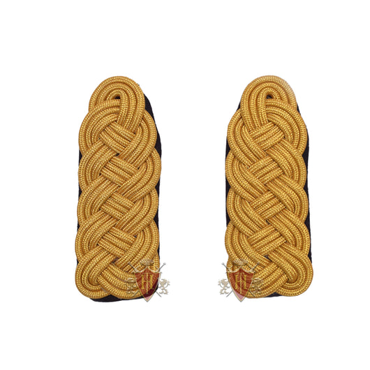 Pair of Braided Gold Cord Epaulettes