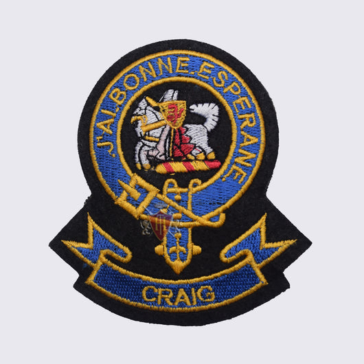 Craig J` Al Bonne Esperane Clan Badge