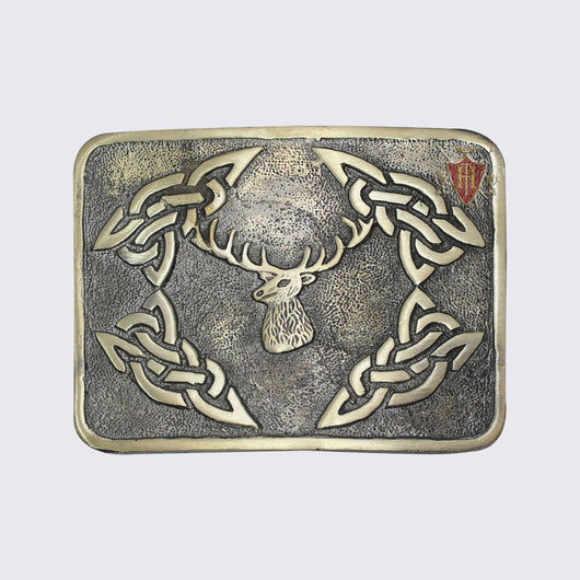 Stage Celtic Bronze - Buffed Kilt Belt Buckle