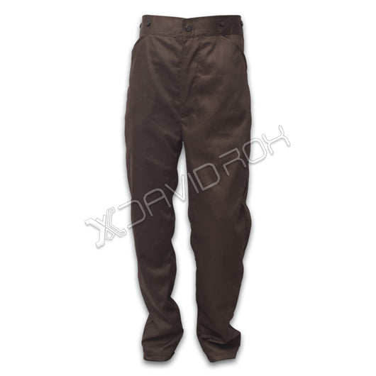 Classic Canvas Trousers Walnut