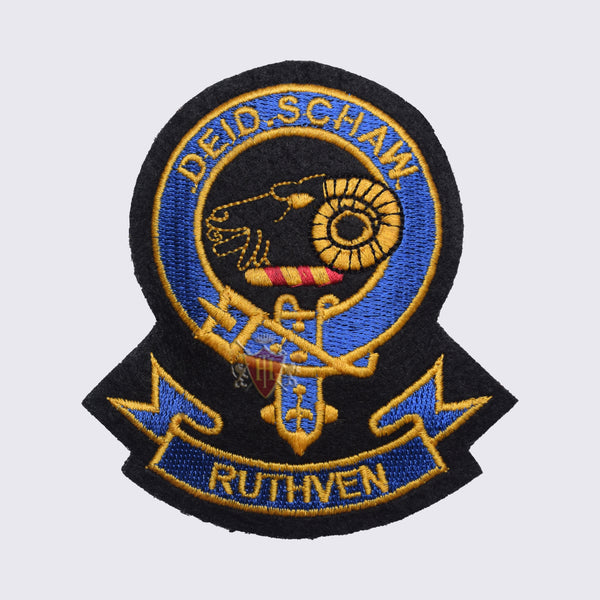 Ruthven Died Schaw Clan Badge