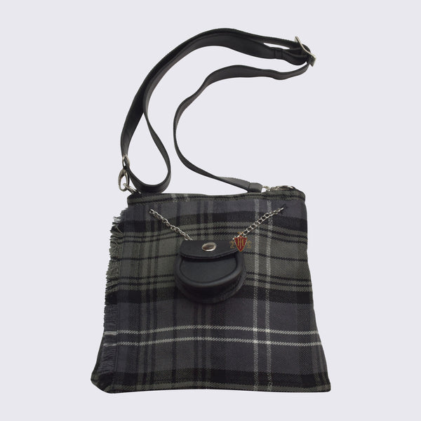 Hamilton Gray tartan Kilt Purse