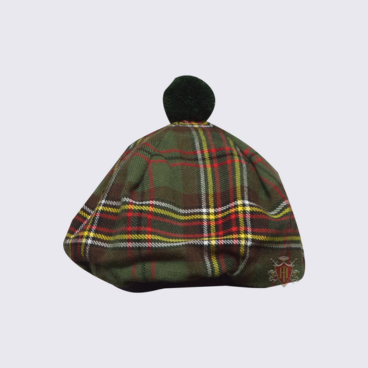 Scottish Tam O' Shanter Hat in Traditional Tara Murphy Tartan