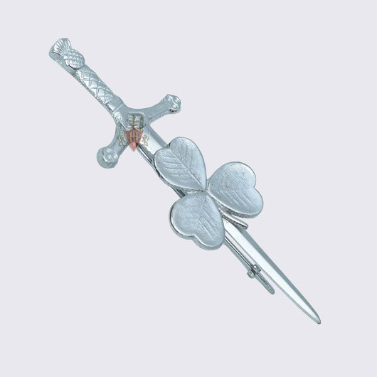 Shamrock kilt Pin