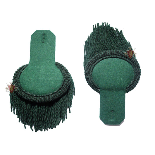 Dark Green Wool Shoulder/Epaulette Pair