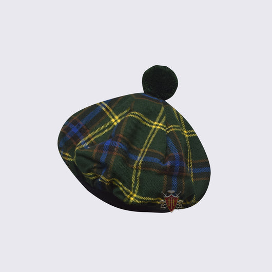 Scottish Tam O' Shanter Hat in Traditional US Army Tartan