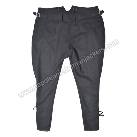 WW2 German Elite Black Gabardine Breeches Trouser