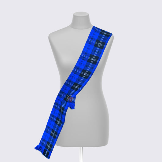 Ramsay Blue Dark Tartan Ladies Sashes