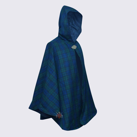 Black Watch Tartan Women's Shorts Capes