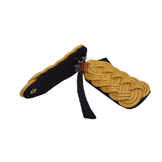 Pair of Braided Gold Cord Epaulettes