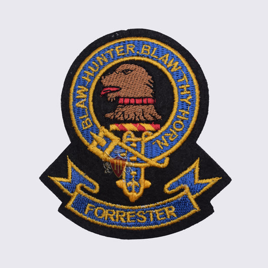 Forrester Blaw Hunter Blaw Thy Horn Clan Badge