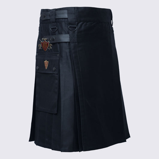 Black Utility Kilts: The Perfect Blend of Style and Functionality