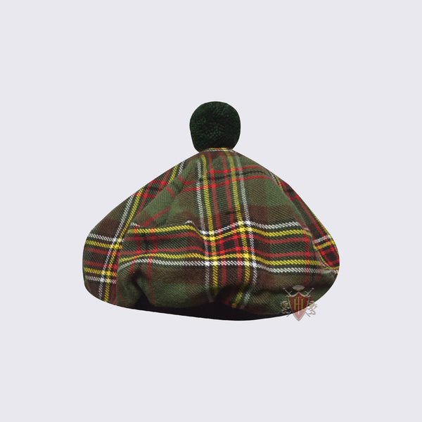 Scottish Tam O' Shanter Hat in Traditional Tara Murphy Tartan