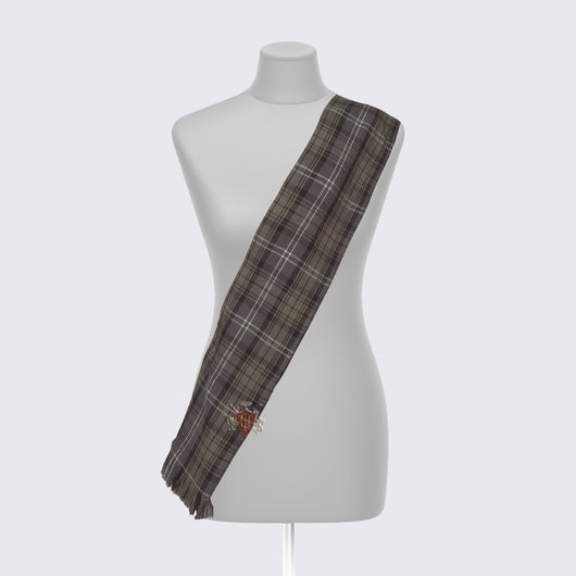 Hamilton Gray Tartan Ladies Sashes