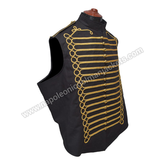 Hand Made Military Ussaro drummer Parade Sleeveless Vest