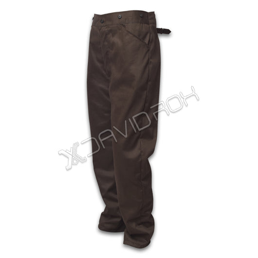 Classic Canvas Trousers Walnut