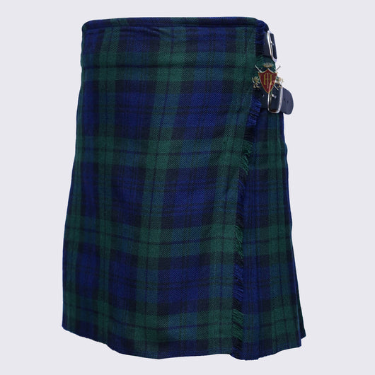 Women's Black Watch 8 Yard Tartan Kilt