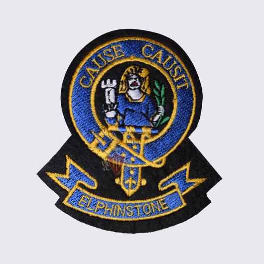 Elphinstone Cause Causit Clan Badge