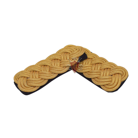 Pair of Braided Gold Cord Epaulettes