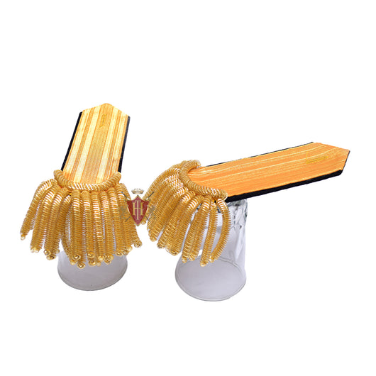 Epaulets Board with Heavy Gold Fringe - Gold Bullion Office Jacket