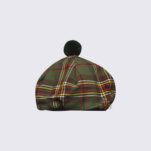 Scottish Tam O' Shanter Hat in Traditional Tara Murphy Tartan