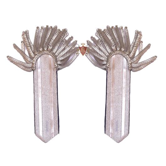 Silver Bullion Office Jacket Epaulets for 42nd