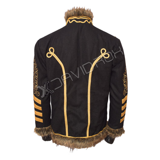 Jimi Hendrix Men’s Costume Jacket Iconic Rock Star Style Reproduction