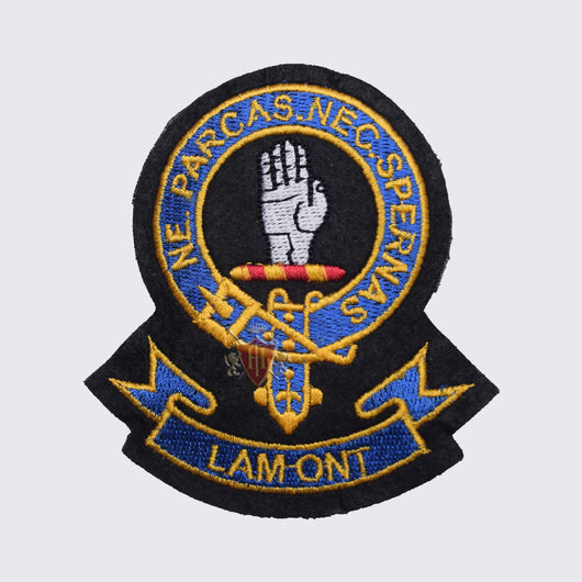 Lamont Ne Parcas Nec Spernas Clan Badge