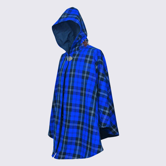 Ramsey Blue Dark Tartan Women's Shorts Capes