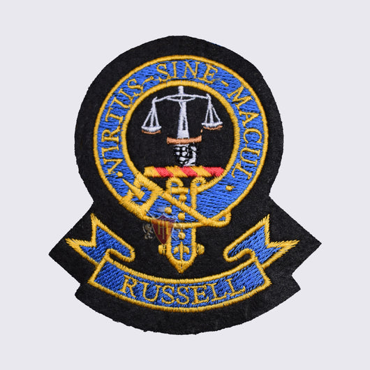 Russell Virtus Sine Macul Clan Badge