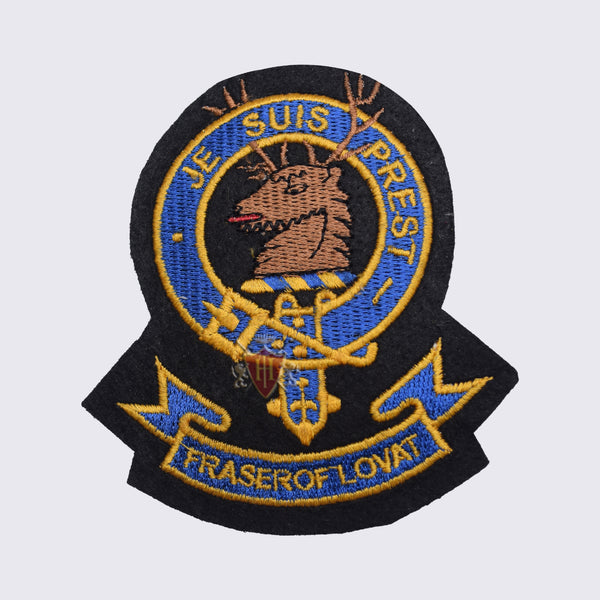 Fraser of lovat Je Suis Prest Clan Badge