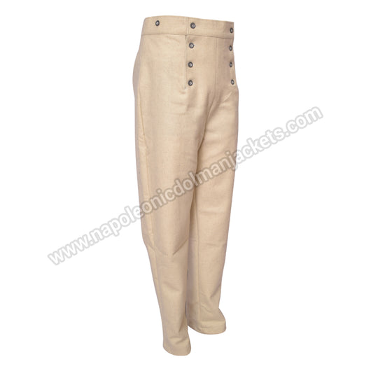 Steampunk Victorian Architect Men’s Khaki Trousers