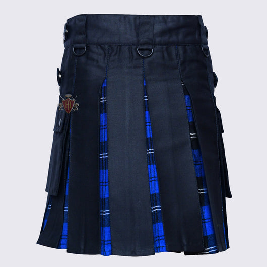 Ramsey Blue Women's Hybrid Tartan Kilt