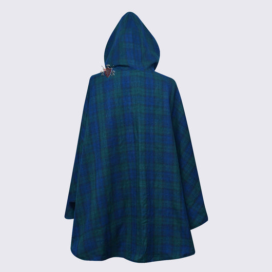 Black Watch Tartan Women's Shorts Capes