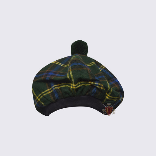 Scottish Tam O' Shanter Hat in Traditional US Army Tartan