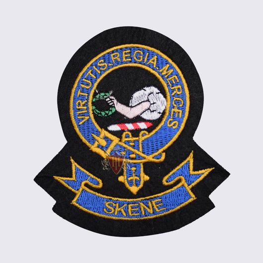 Skene Virtutis Regia Merces Clan Badge