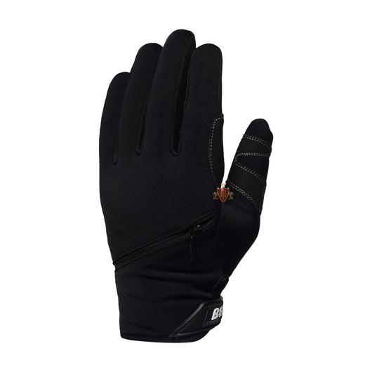 Winter Motocross Black Gloves