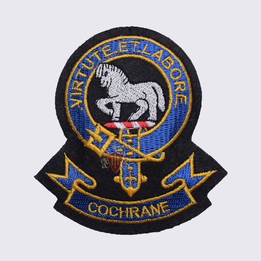 Cochrane Virtute Et Labore Clan Badge