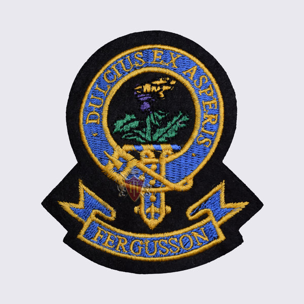 Fergusson Dulcius Ex Asperis Clan Badge