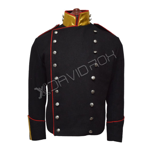 Rare Michael Jackson Black Military Jacket England-Inspired Cool Outerwear