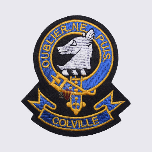 Colville Oublier Ne Pulse Clan Badge