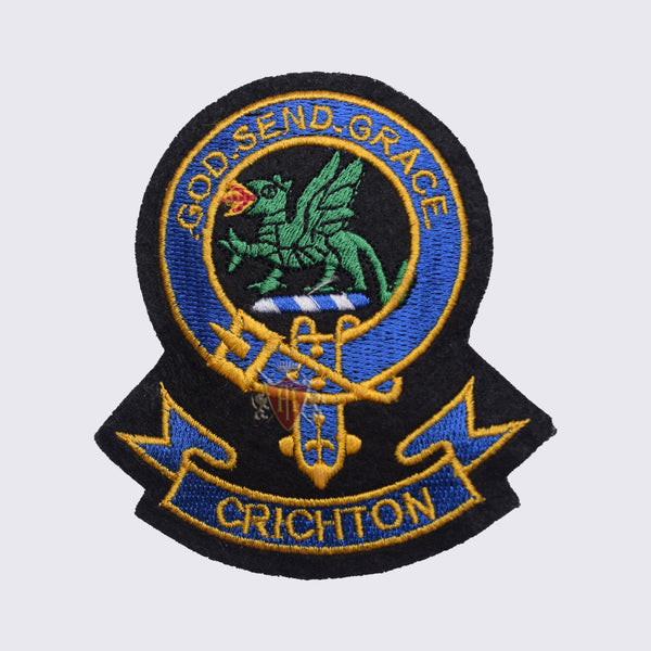 Crichton God Send Grace Clan Badge