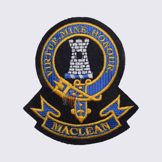 Maclean Virtue Mine Honour Clan Badge