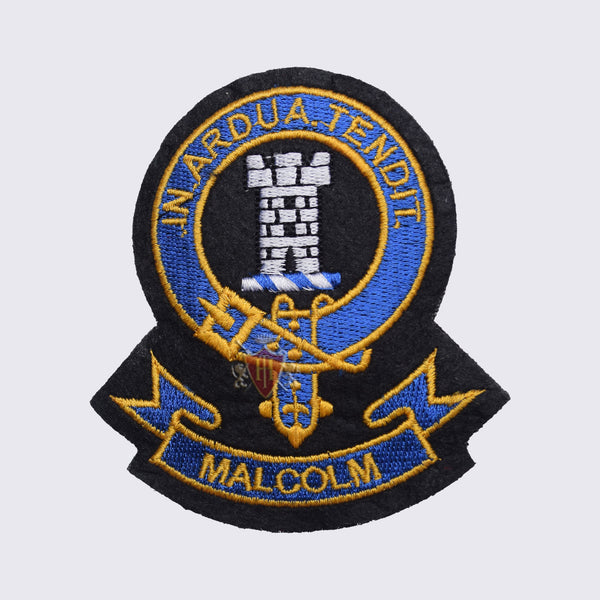 Malcolm In Ardua Tendit Clan Badge