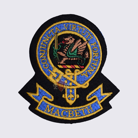 Macbeth Conjuncta Virtuti Fortuna Clan Badge